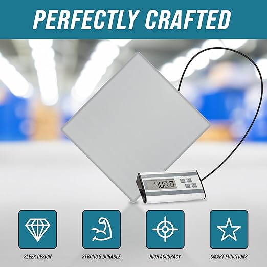 Smart Weigh 440lbs x 6 oz. Digital Heavy Duty Shipping and Postal Scale - Image 4
