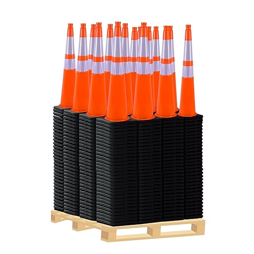 360 Pack 36" Orange Traffic Cones by OranclUS
