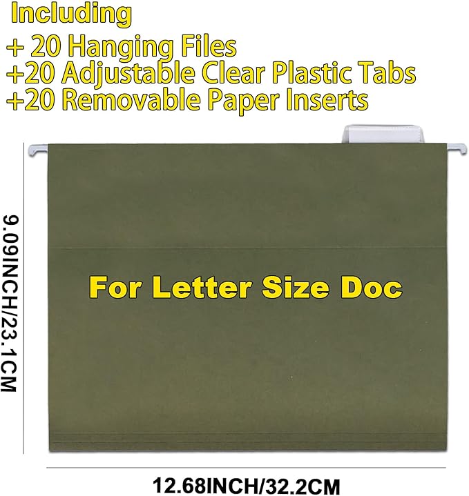 File Storage Cabinet File Organizer Document Organizer File Box in Office and - Image 7