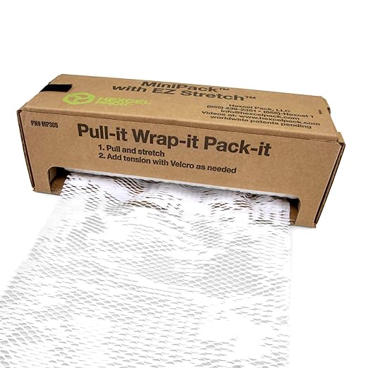 IDL Packaging Original HexcelWrap Honeycomb Packing Kraft Paper 15.25" x 300' by IDLPackaging