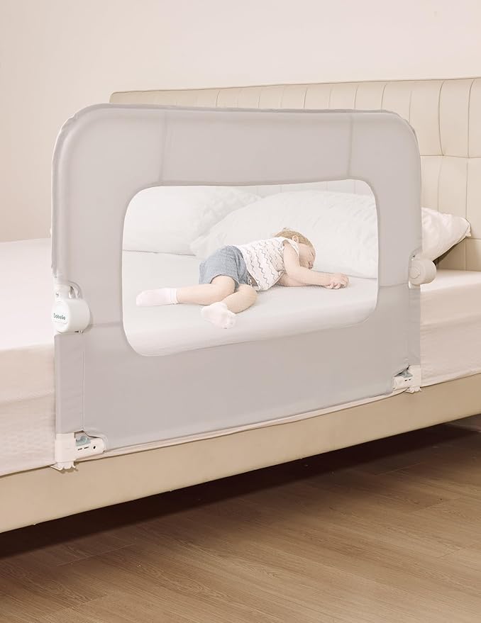 BABELIO Bed Rail for Toddlers, Baby Side Railing for Twin/Full/Queen/King Size by BABELIO