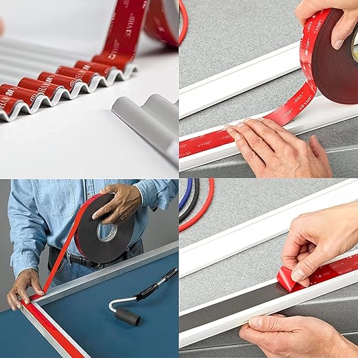 Double Sided Tape Heavy Duty 20pcs 2in x 2in Mounting Tape Pad Sticker Strong - Image 4