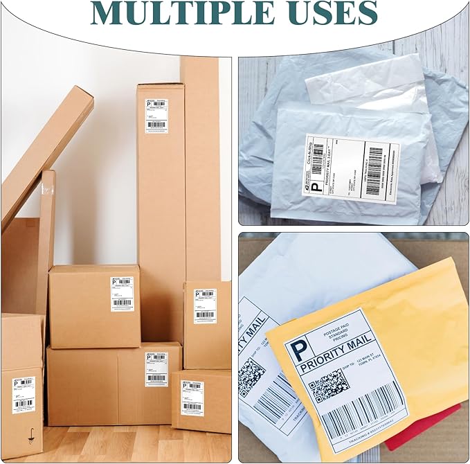 L LIKED 2500 PCS 4"x6" Thermal Shipping Labels, 250 Labels/Roll, Compatible - Image 7