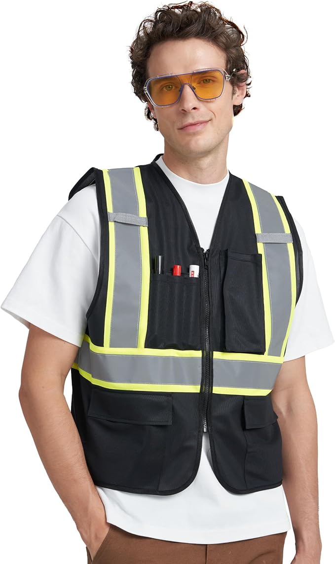 A-KSAFETY High Visibility Safety Vest by Unknown