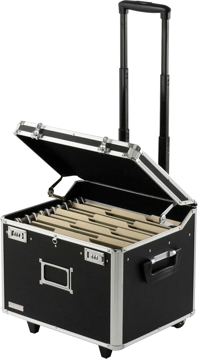 Vaultz Portable File Storage Box by Vaultz