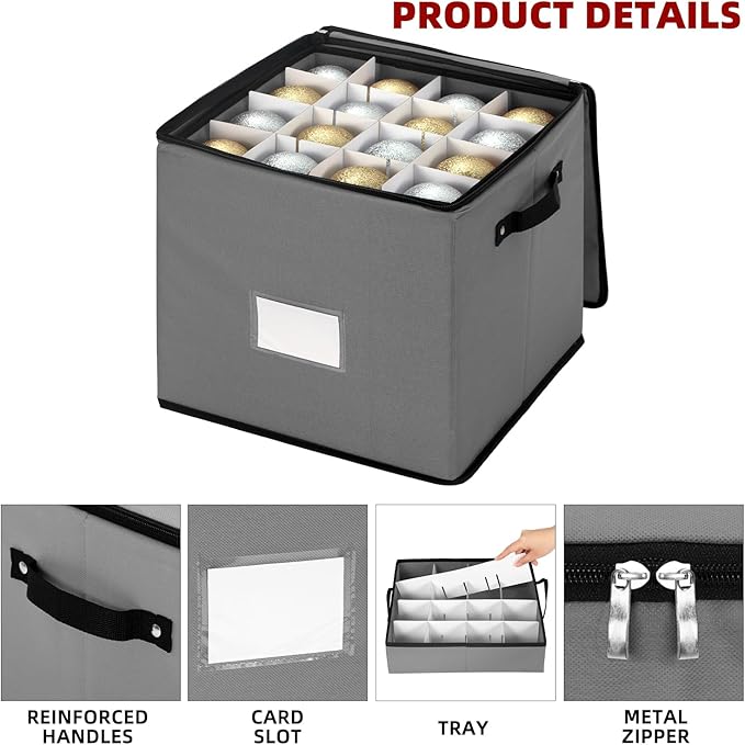 inin Christmas Ornament Storage Box - Image 6