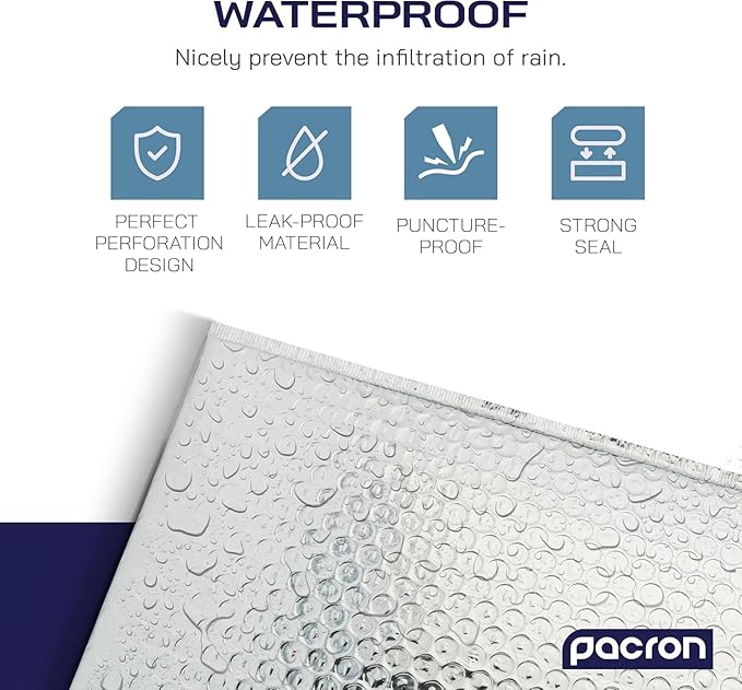 1500-Pack Insulated Silver Thermal Bubble Mailers 15 x 17 - Image 2