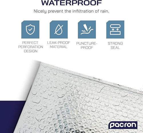 1500-Pack Insulated Silver Thermal Bubble Mailers 15 x 17 - Image 2
