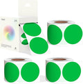 Easy to Use 2 Inch Green Multi-Purpose Round Coding Labels, 4 Rolls 2000 PCS by WANSTE