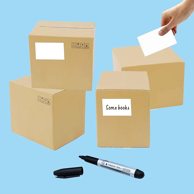 PARLAIM 3 x5 inch Rectangle Sticker Labels Adhesive Color Coding Stickers - Image 5
