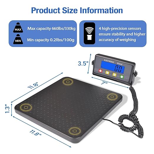 Surmountway Industrial Shipping Scale 660lbs - Image 2
