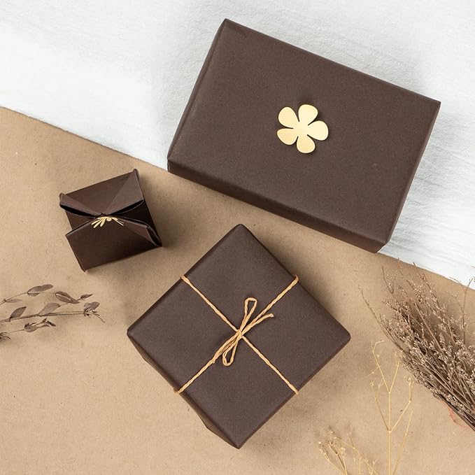 RUSPEPA Chocolate Brown Kraft Paper Roll - Image 3