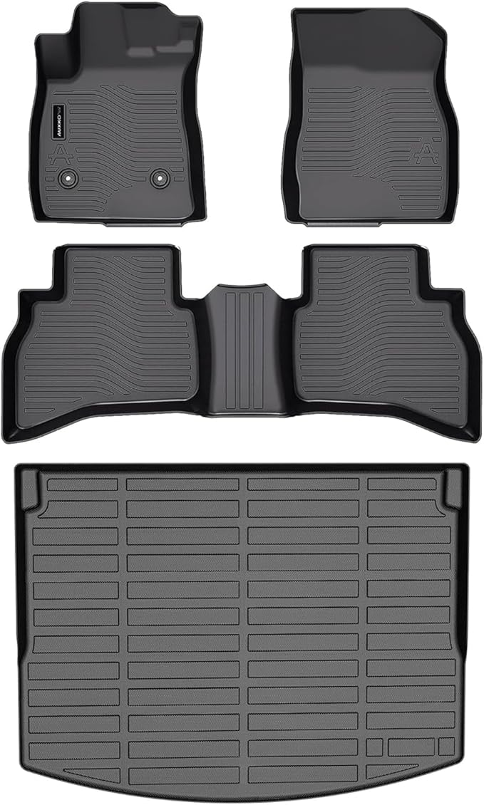 Auxko All Weather Floor Mats Cargo Mat Fit - Image 2