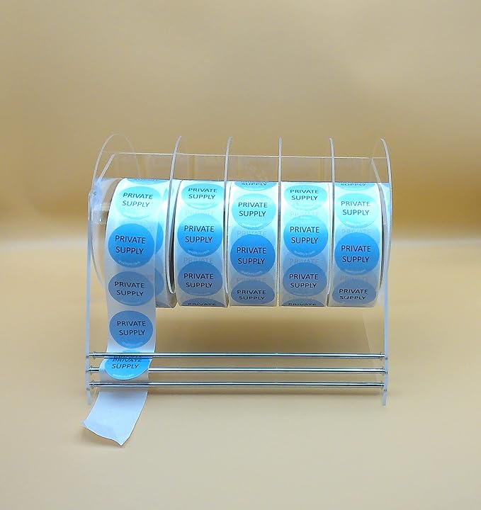 10 Inch, Heavy Duty Adjustable 6-Disk Label Dispenser, by Quality IZ - Image 2