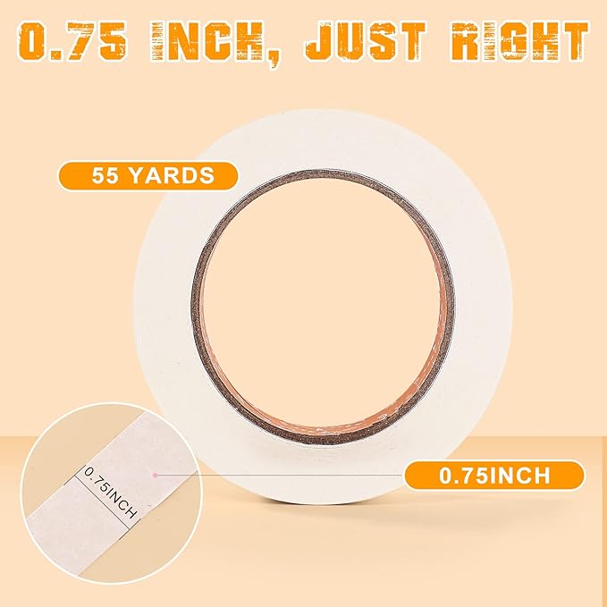 Masking Tape Bulk 10 Packs 0.75 Inch - Image 6