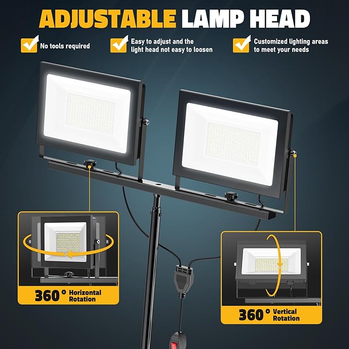 LIVOWALNY 22000 Lumens LED Work Lights - Image 6