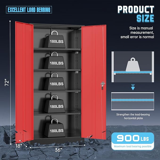 Superday Metal Storage Cabinet - Image 3
