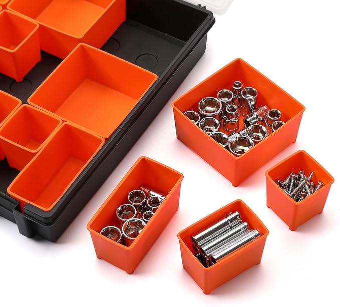 AIRTOON 2PCS Multi-Purpose Toolbox, Professional Organizer - Image 4