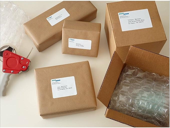 Coopaty 2 x 4 inch Shipping Labels, FBA 10 Up Address Mailing Label White Blank - Image 4