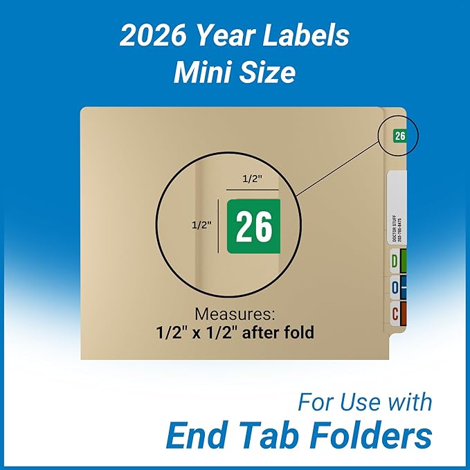2026 MINI Year Stickers, Compatible - Image 3