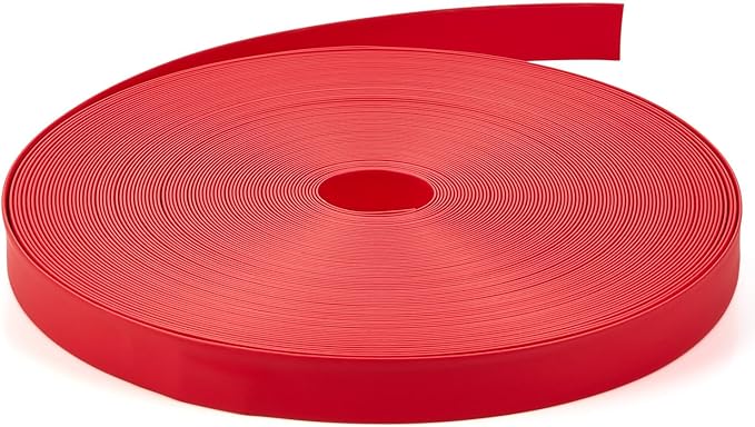Chanzon 3/8" Diameter Heat Shrink Tubing Red Polyolefin 80ft Roll 2:1 Ratio by Chanzon