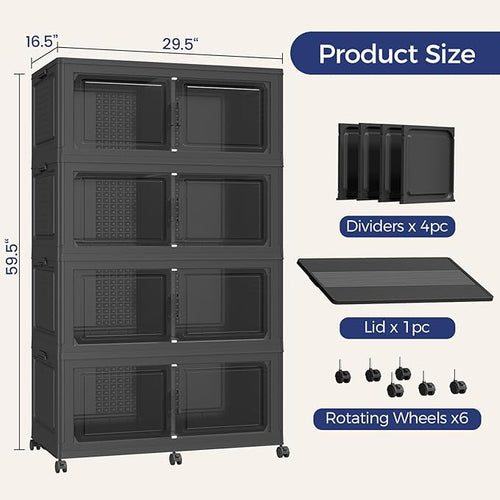 160Gal Stackable Storage Bins - Image 2