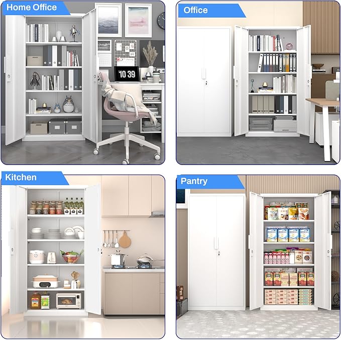 Metal Garage Storage Cabinet - Image 7