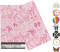 6x9 Poly Mailers – Coquette Bows Design – Waterproof, Tear-Resistant Shipping by PackageMint