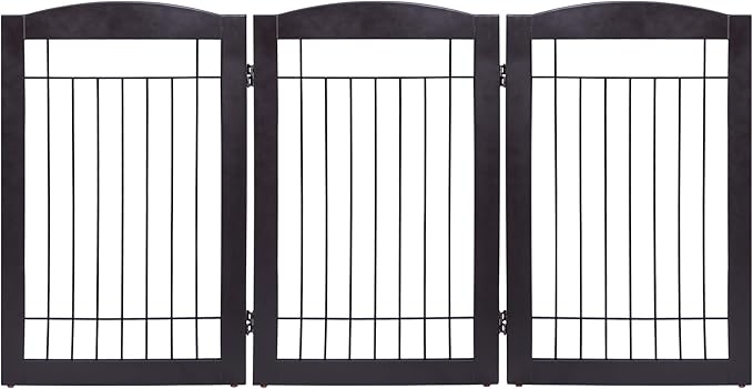 Spirich Freestanding Wire Pet Gate - Image 9