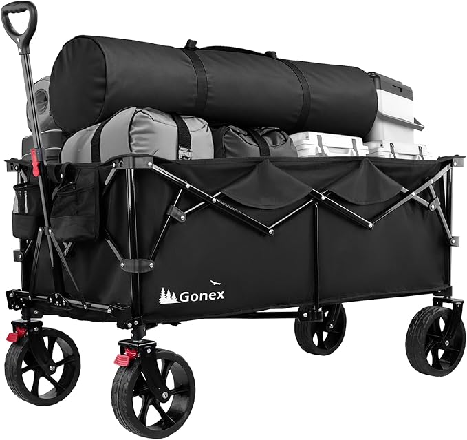 Gonex 48''L Collapsible Foldable Heavy Duty Oversized Wagon by Gonex
