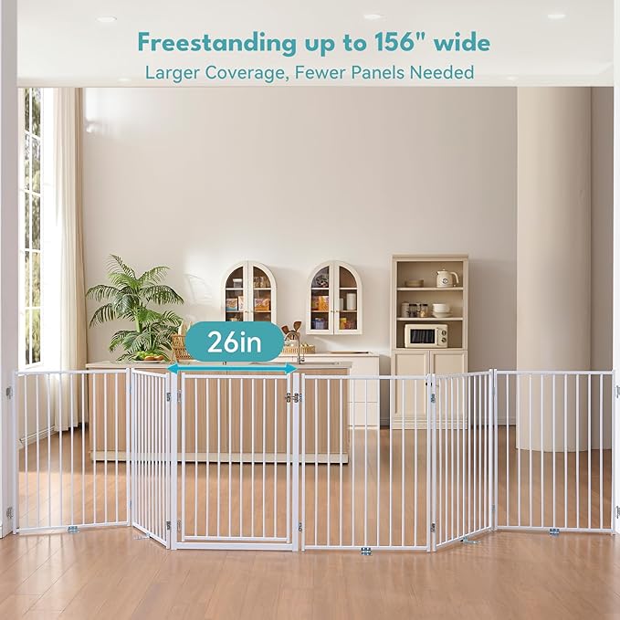 No Pawblems Free Standing Dog Gate - Image 4