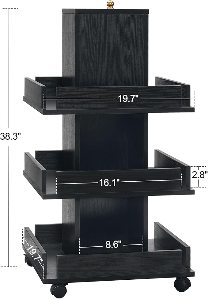 BarberPub Multi-Functional Kitchen Trolley - Image 3