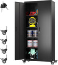 73" H×31.57" W×15.71" D Garage Storage Cabinet by REEMOON