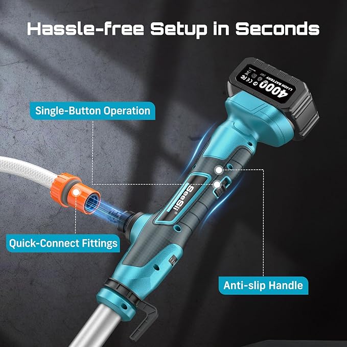 SEESII Cordless Stick Water Transfer Pump, - Image 8