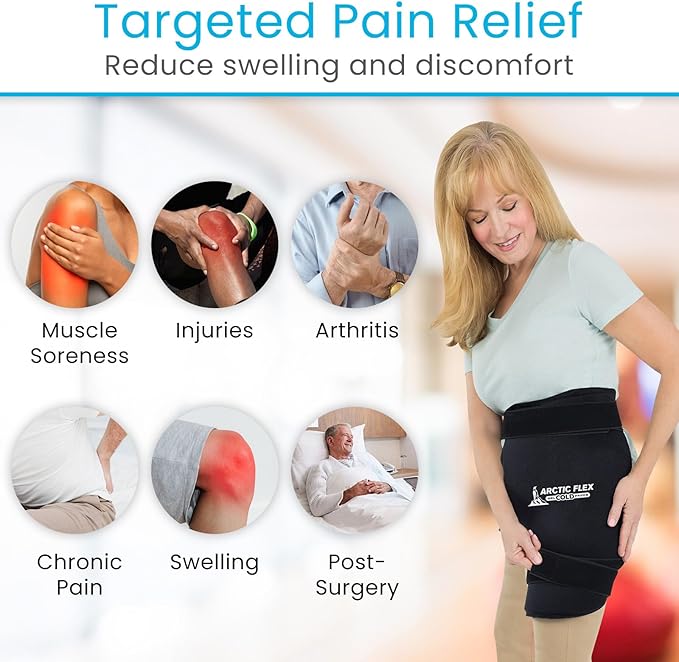 Arctic Flex Large Ice Packs for Injuries Reusable Durable Gel Soft Ice Pack for - Image 4