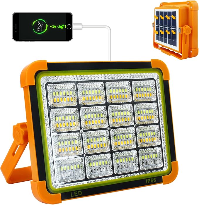 Solar Portable Camping Light by CREATESTAR