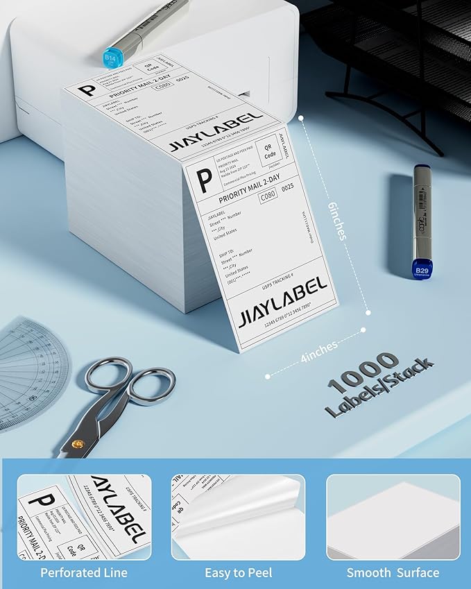 4x6 Thermal Shipping Label Paper - Image 2