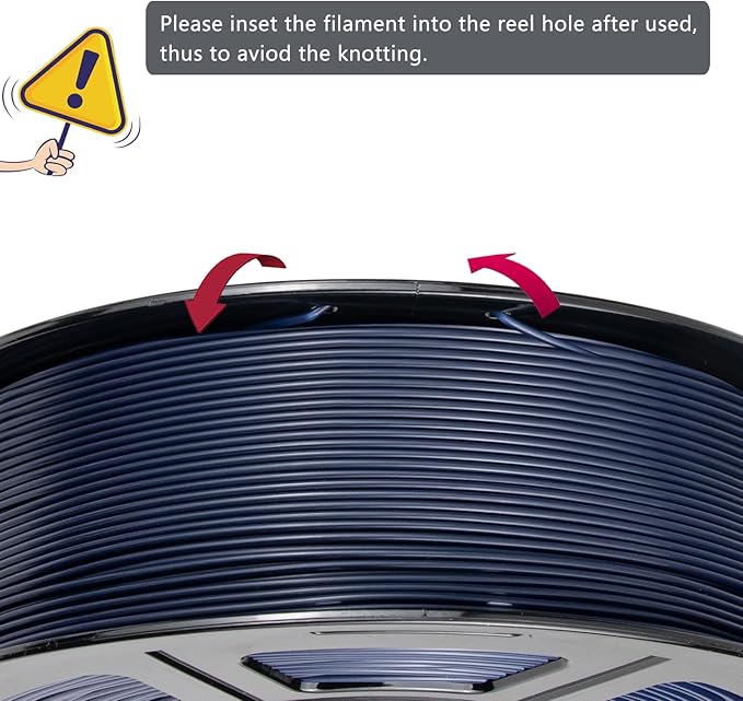 iSANMATE 3D Printer Filament ASA Navy Blue, UV & Weather Resistant ASA Filament - Image 4