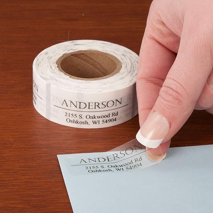 Custom Bold and Centered Address Labels 200 - Image 2
