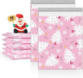 Metronic Christmas Poly Mailers 14.5x19" 50 Pack, Cute Snowflake Shipping by METRONIC