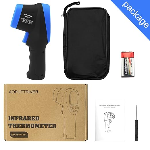 High Temp Infrared Thermometer -58℉~2732℉ Industrial Pyrometer 30:1 Digital IR - Image 7