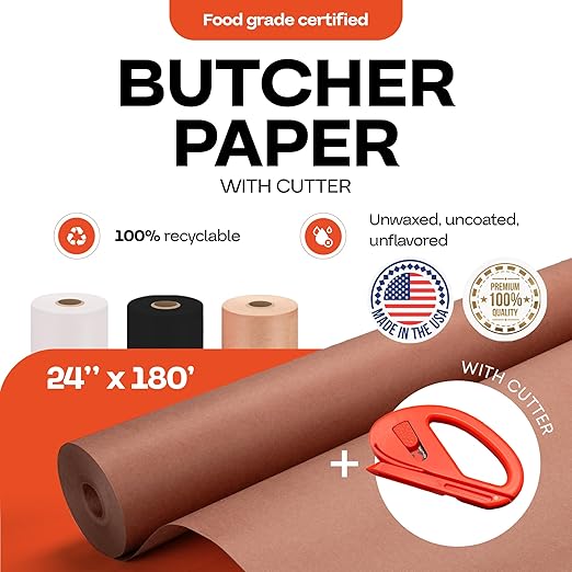Peach Butcher Paper 24" x 2160" - Image 2