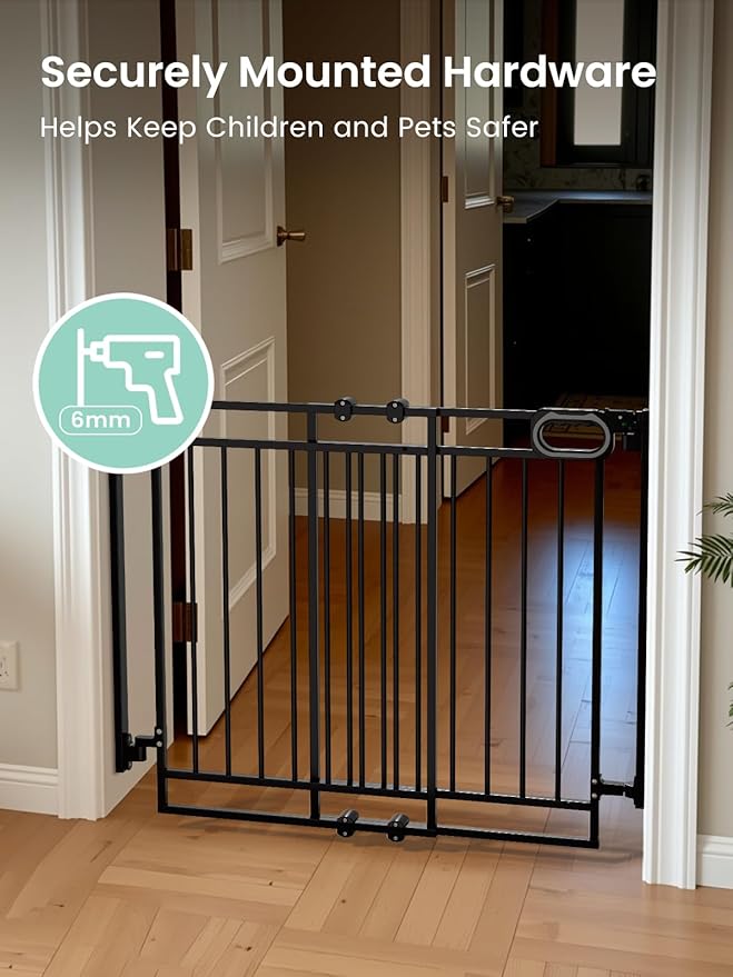 Grownsy No Bottom Bar Baby Gate - Image 5