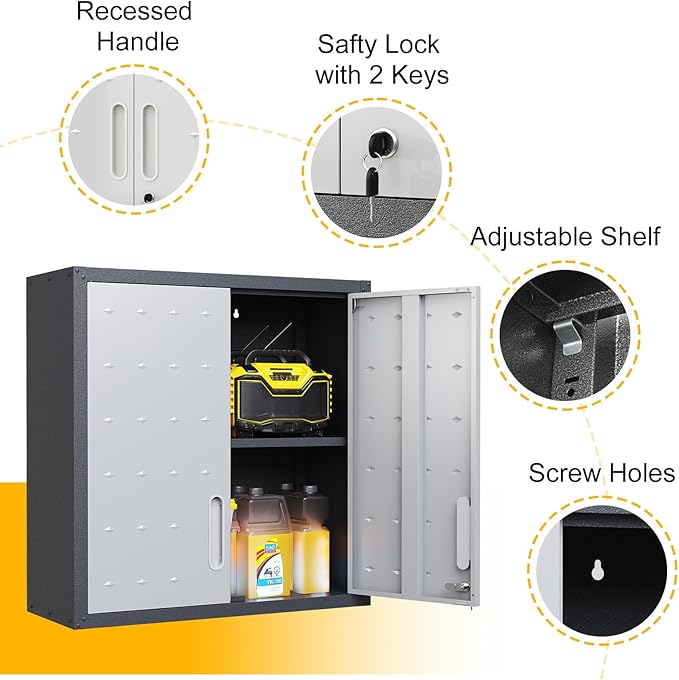 Metal Wall Mounted Cabinet - Image 4