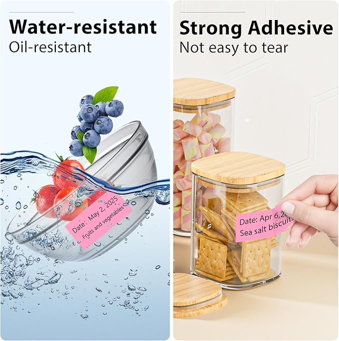 1x2 Inch Thermal Labels, Waterproof Removable Blank Stickers - Image 4