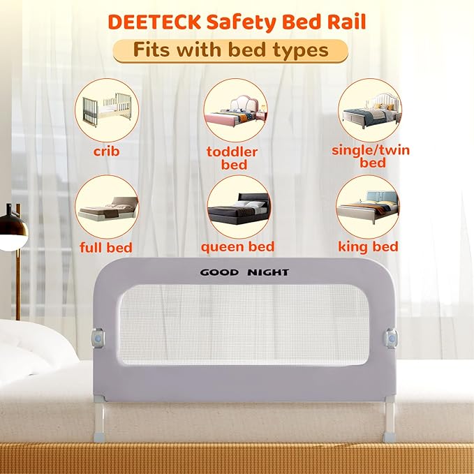 Bed Guard Rail for Toddlers - Image 6