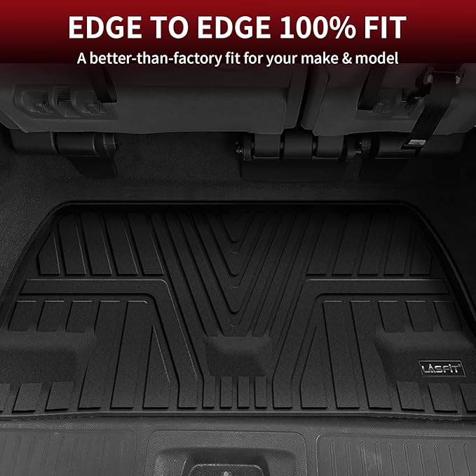 LASFIT Floor Mats & Trunk Mat for Honda Odyssey 2026 2025 2024 2023 2022 2021 - Image 8