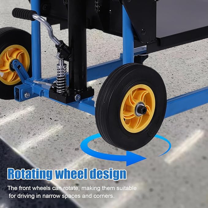 Hydraulic Material Lift Pallet Truck, Pallet Jack Table Cart - Image 6