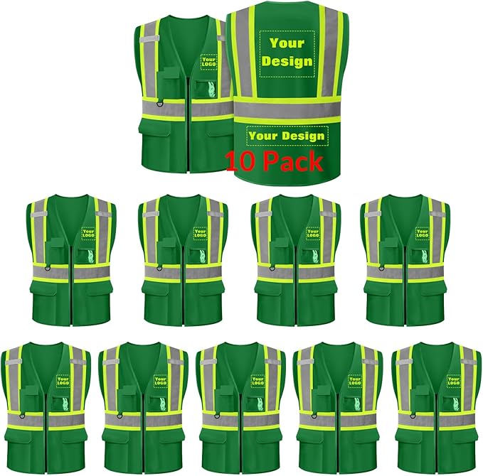 Safety Vest Customize Logo by evershare