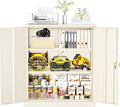 Greenvelly Metal Garage Storage Cabinet, Lockable Metal Cabinets by Greenvelly